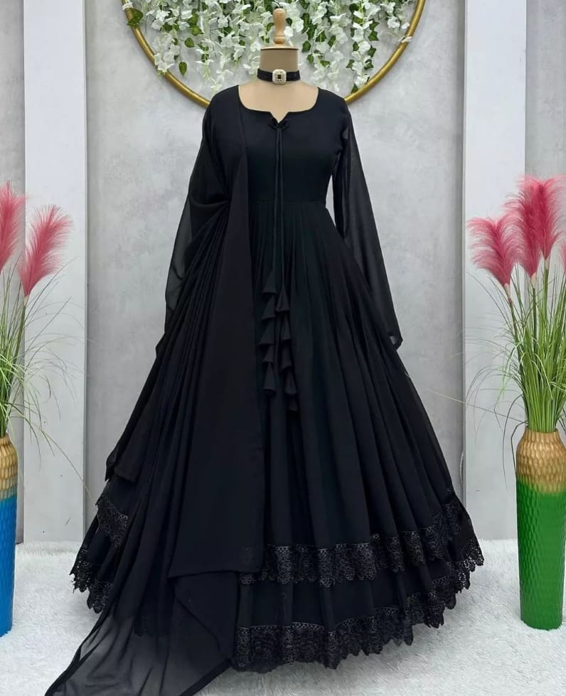 New Chiffon Double Flair Maxi