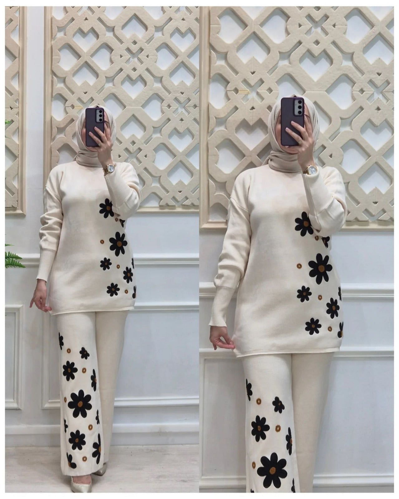 Winter Printed 2PCS